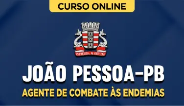 Curso online Curso Prefeitura de João Pessoa-PB - Agente de Combate às Endemias - Nova Concursos