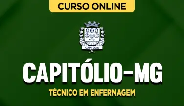 Curso online Curso Prefeitura de Capitólio-MG - Técnico em Enfermagem - Nova Concursos