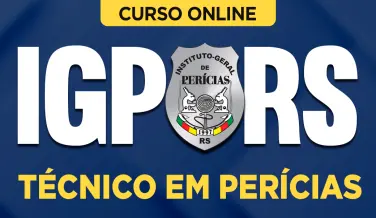 Curso online Curso IGP-RS - Técnico em Perícias - Nova Concursos