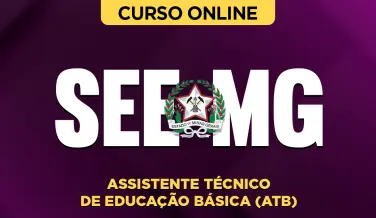 Curso online Curso SEE-MG - Assistente Técnico Educação Básica (ATB) - Nova Concursos