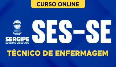 Curso online Curso SES-SE - Técnico de Enfermagem - Nova Concursos