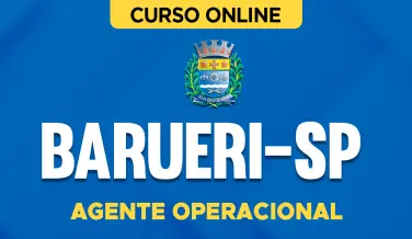 Curso online Curso Prefeitura de Barueri-SP - Agente Operacional - Nova Concursos