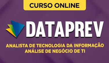 Curso online Curso DATAPREV 2026 - Analista de Tecnologia da Informação - Análise de Negócio de TI - Nova Concursos
