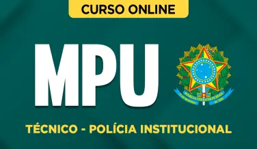 Curso online Curso MPU - Polícia Institucional - Nova Concursos