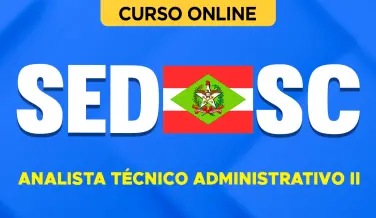 Curso online Curso SED-SC 2026 - Analista Técnico Administrativo II - Nova Concursos