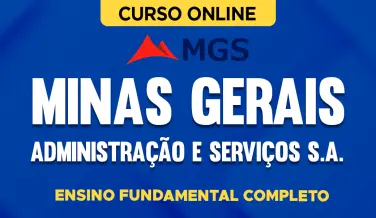 Curso online Curso MGS - Ensino Fundamental Completo - Nova Concursos