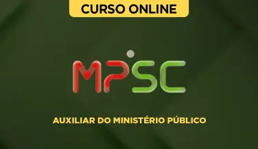 Curso online Curso MP-SC - Auxiliar do Ministério Público - Nova Concursos