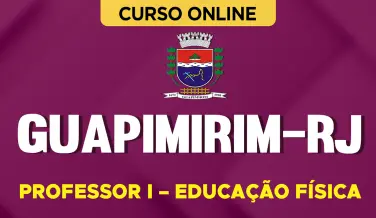 Curso online Curso Prefeitura de Guapimirim - RJ 2026 - Professor I – Educação Física - Nova Concursos