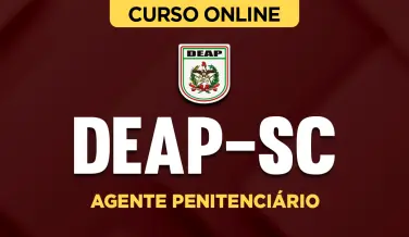 Curso online Curso DEAP-SC - Agente Penitenciário - Nova Concursos