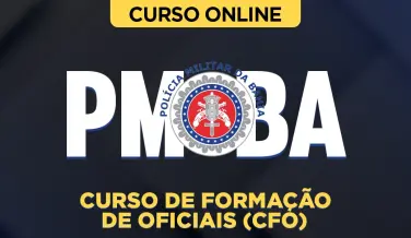 Curso online Curso PM-BA CFO - Curso de Formação de Oficiais - Nova Concursos