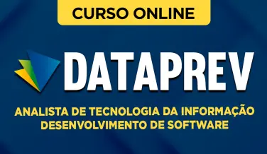 Curso online Curso DATAPREV 2026 - Analista de Tecnologia da Informação - Desenvolvimento de Software - Nova Concursos