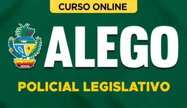 Curso online Curso ALEGO - Policial Legislativo - Nova Concursos
