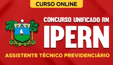 Curso online Curso Concurso Unificado RN 2026 - IPERN - Assistente Técnico Previdenciário - Nova Concursos
