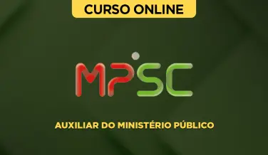 Curso online Curso MP-SC - Auxiliar do Ministério Público - Nova Concursos