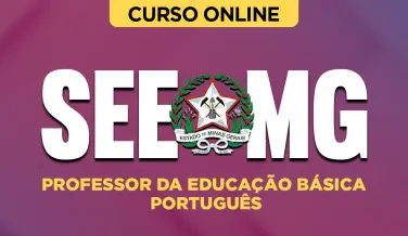 Curso online Curso SEE-MG - Professor da Educação Básica - Português - Nova Concursos