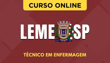 Curso online Curso Prefeitura de Leme - SP 2026 - Técnico em Enfermagem - Nova Concursos