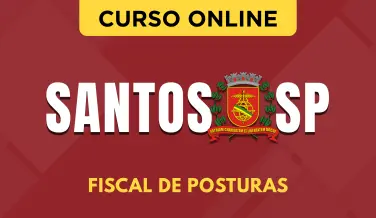 Curso online Curso Prefeitura de Santos - SP 2026 - Fiscal de Posturas - Nova Concursos