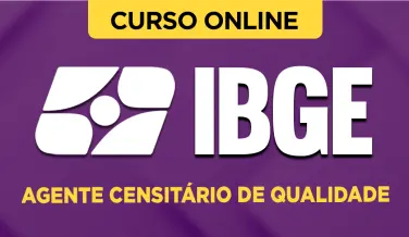 Curso online Curso IBGE - Censo 2027 - Agente Censitário de Qualidade - Nova Concursos