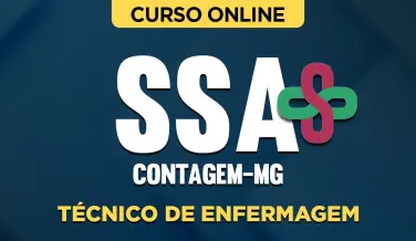 Curso online Curso SSA - Contagem-MG - Técnico de Enfermagem - Nova Concursos