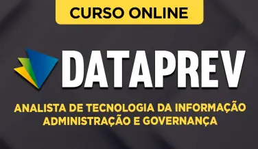 Curso online Curso DATAPREV 2026 - Analista de Tecnologia da Informação - Administração e Governança - Nova Concursos