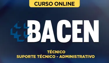 Curso online Curso Bacen - Técnico - Suporte Técnico-Administrativo - Nova Concursos