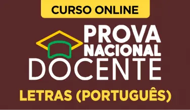 Curso online Curso PND 2026 - Prova Nacional Docente - Letras (Português) - Nova Concursos