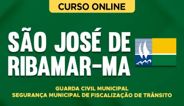 Curso online Curso Prefeitura de São José de Ribamar - MA 2026 - Guarda Civil Municipal - Segurança Municipal de Fiscalização de Trânsito - Nova Concursos