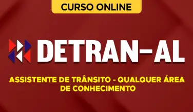 Curso online Curso Detran-AL 2026 - Assistente de Trânsito - Qualquer Área de Conhecimento - Nova Concursos