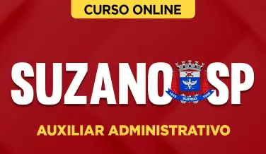 Curso online Curso Prefeitura de Suzano-SP - Auxiliar Administrativo - Nova Concursos