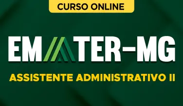 Curso online Curso EMATER MG - Assistente Administrativo II - Nova Concursos