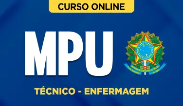 Curso online Curso MPU - Técnico - Enfermagem - Nova Concursos