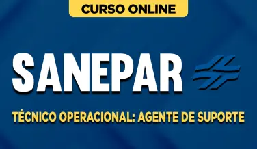 Curso online Curso SANEPAR - Técnico Operacional - Agente de Suporte - Nova Concursos