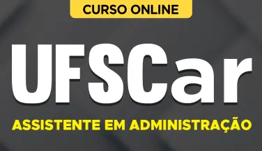 Curso online Curso UFSCar 2026 - Assistente em Administração - Nova Concursos