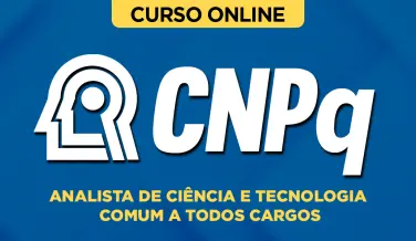 Curso online Curso CNPQ - Analista de Ciência e Tecnologia - Comum a todos cargos - Nova Concursos