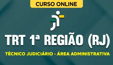 Curso online Curso TRT 1ª Região (RJ) - Técnico Judiciário - Área Administrativa - Nova Concursos