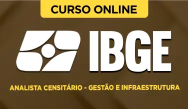 Curso online Curso IBGE - Censo 2027 - Analista Censitário - Gestão e Infraestrutura - Nova Concursos
