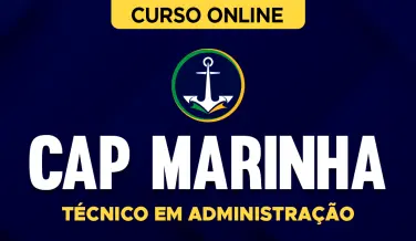 Curso online Curso CAP Marinha 2026 - Técnico em Administração - Nova Concursos