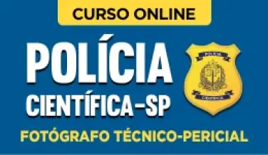Curso online Curso Polícia Científica-SP - Fotógrafo Técnico-Pericial - Nova Concursos