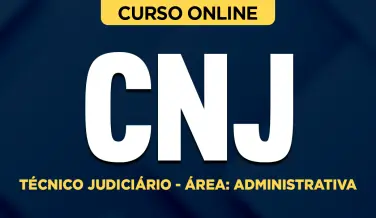 Curso online Curso CNJ - Técnico Judiciário - Área: Administrativa - Nova Concursos