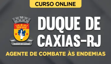Curso online Curso Prefeitura de Duque de Caxias-RJ - Agente de Combate às Endemias - Nova Concursos