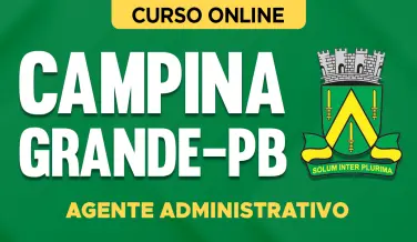 Curso online Curso Prefeitura de Campina Grande - PB 2026 - Agente Administrativo - Nova Concursos
