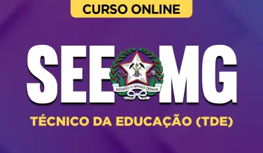 Curso online Curso SEE-MG - Técnico Da Educação (TDE) - Nova Concursos