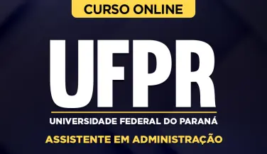 Curso online Curso UFPR 2026 - Assistente em Administração - Nova Concursos