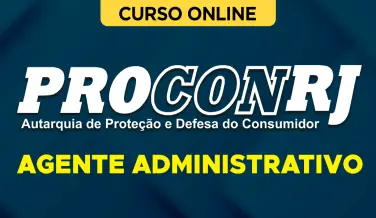 Curso online Curso Procon-RJ 2026 - Agente Administrativo - Nova Concursos