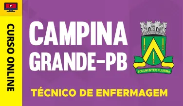 Curso online Curso Prefeitura de Campina Grande 2026 - PB - Técnico de Enfermagem - Nova Concursos