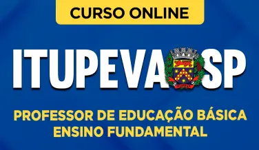 Curso online Curso Prefeitura Itupeva - SP 2026 - Professor de Educação Básica - Ensino Fundamental - Nova Concursos