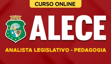 Curso online Curso ALECE 2026 - Analista Legislativo - Pedagogia - Nova Concursos