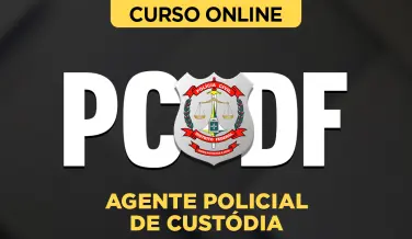 Curso online Curso PC-DF - Agente Policial de Custódia - Nova Concursos