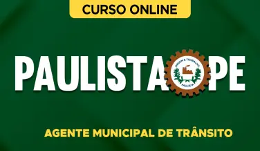 Curso online Curso Prefeitura de Paulista-PE - Agente Municipal de Trânsito - Nova Concursos