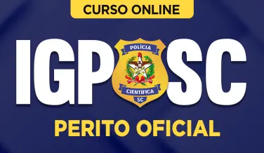 Curso online Curso IGP-SC - Perito Oficial - Conhecimentos Gerais - Nova Concursos